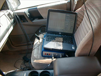 Oscilloscope connection