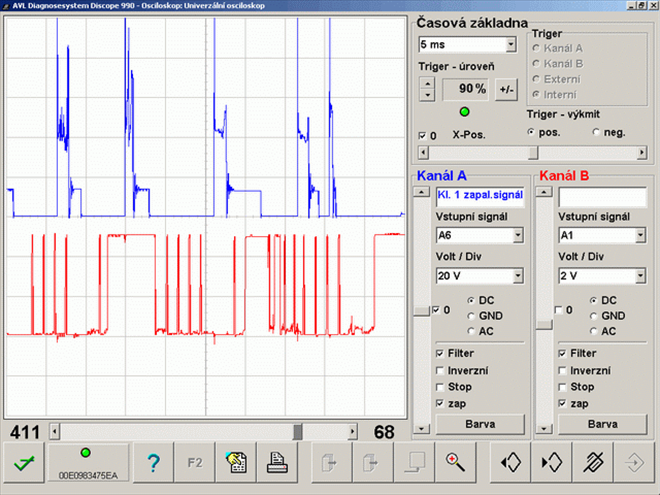 CKP sensor fault