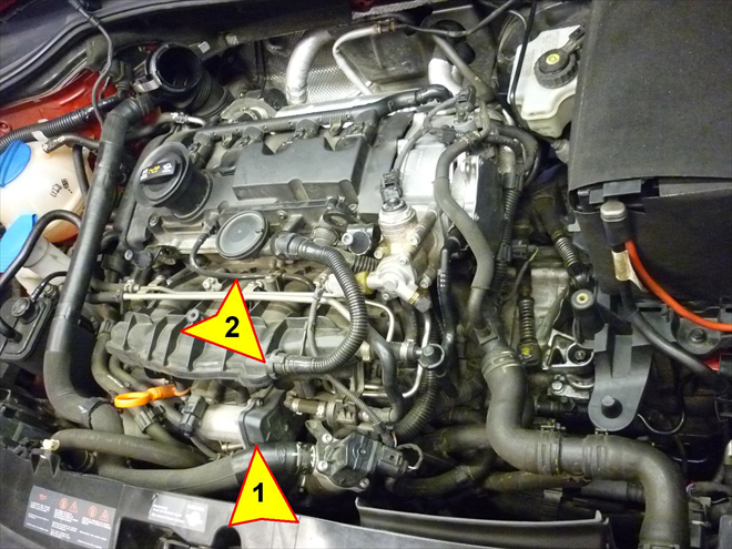 Möglichkeiten bei Chemie-Reinigung bei TSi Motoren fast unmöglich