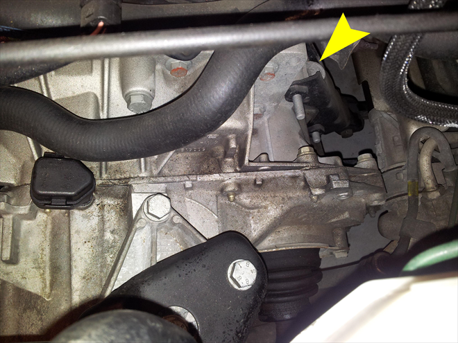 Převodovka postrádá snímač rychlosti vozidla