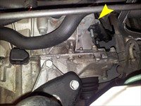 Převodovka postrádá snímač rychlosti vozidla