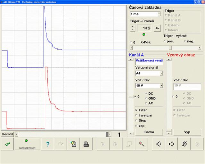 vstřikovací signál