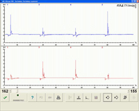 osciloskop zapalování - volnoběh