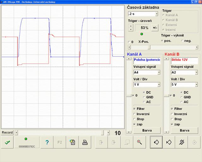 ventil recirkulace spalin (AGR)