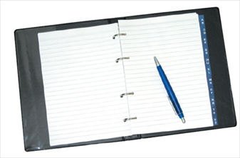 Simple ring type notepad has its advantages