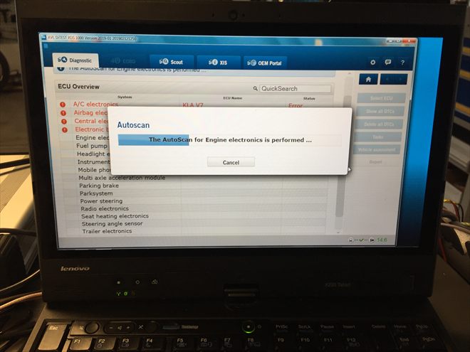 Initial scan of all the modules promised a number of problems