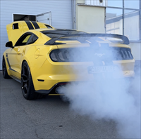 Exhaust smoke
